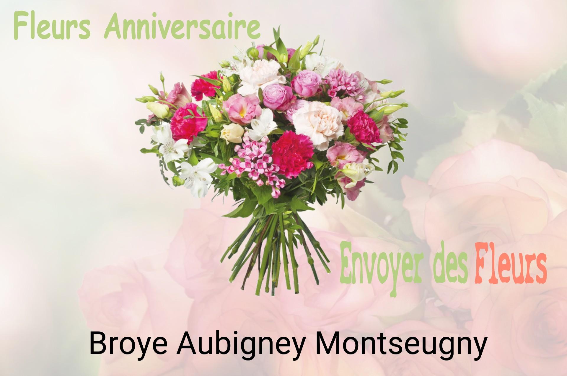 Bouquet de fleurs d’anniversaire livré à Broye-Aubigney-Montseugny